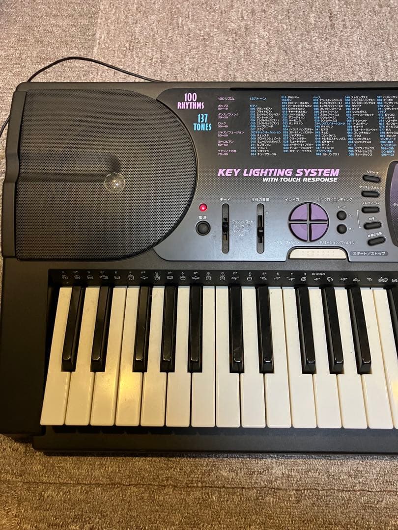 高機能！カシオ 電子キーボード CTK-660L 光ナビ搭載