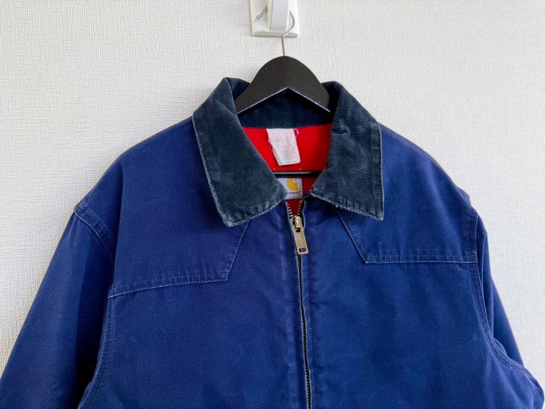 超超スペシャル 80s カーハート サンタフェジャケット XL ネイビーブルー