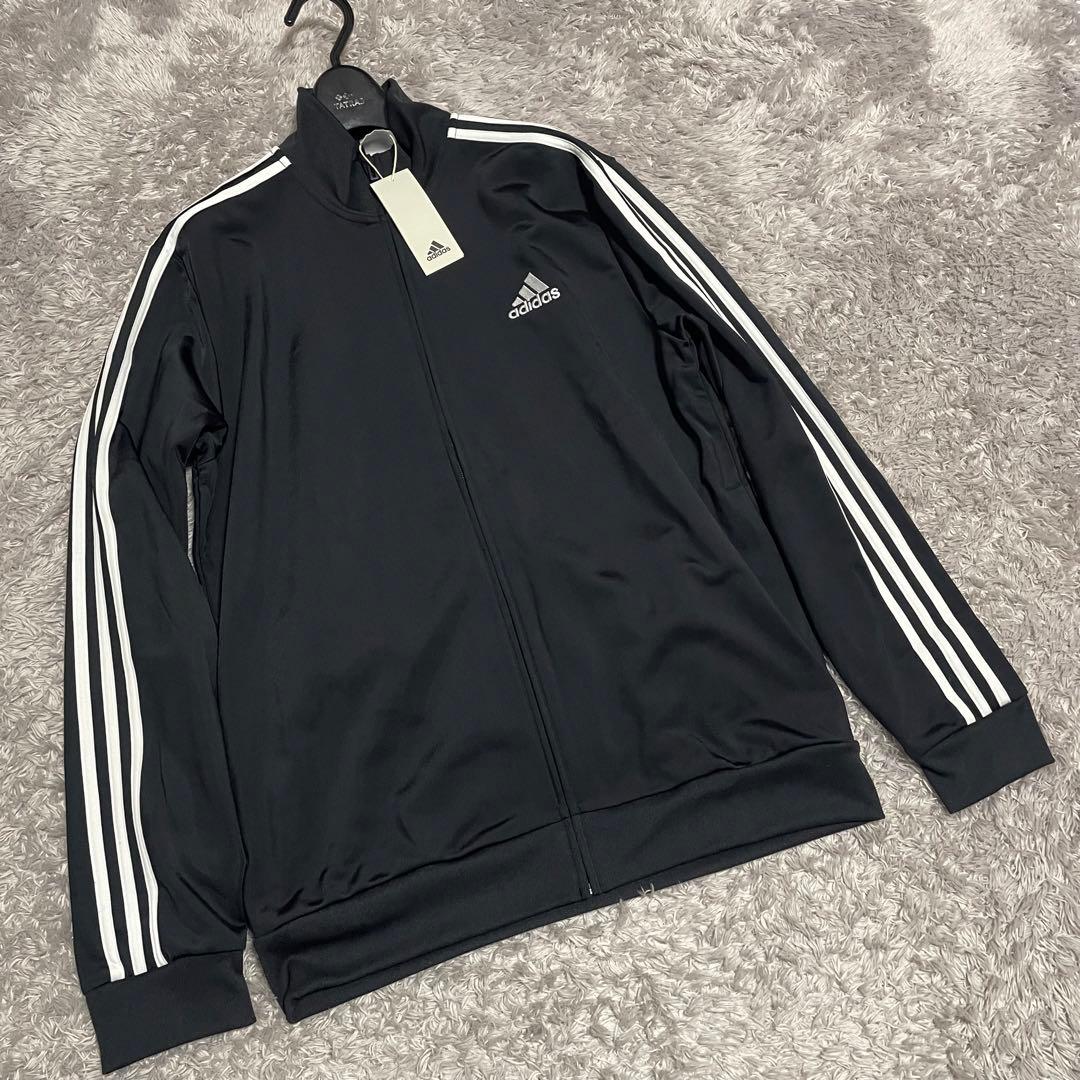 adidas セットアップ　刺繍ロゴ　トラックジャケット　トラックパンツ　XXL
