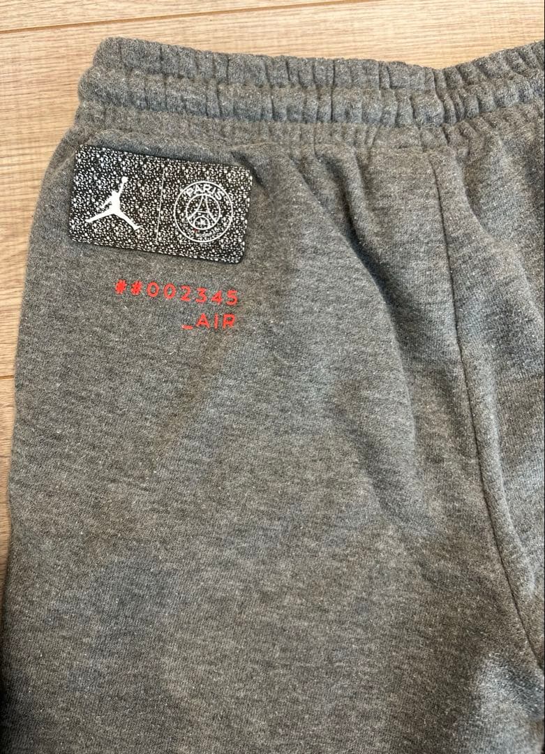 NIKE セットアップ　スウェット パリサンジェルマン グレー　130cm