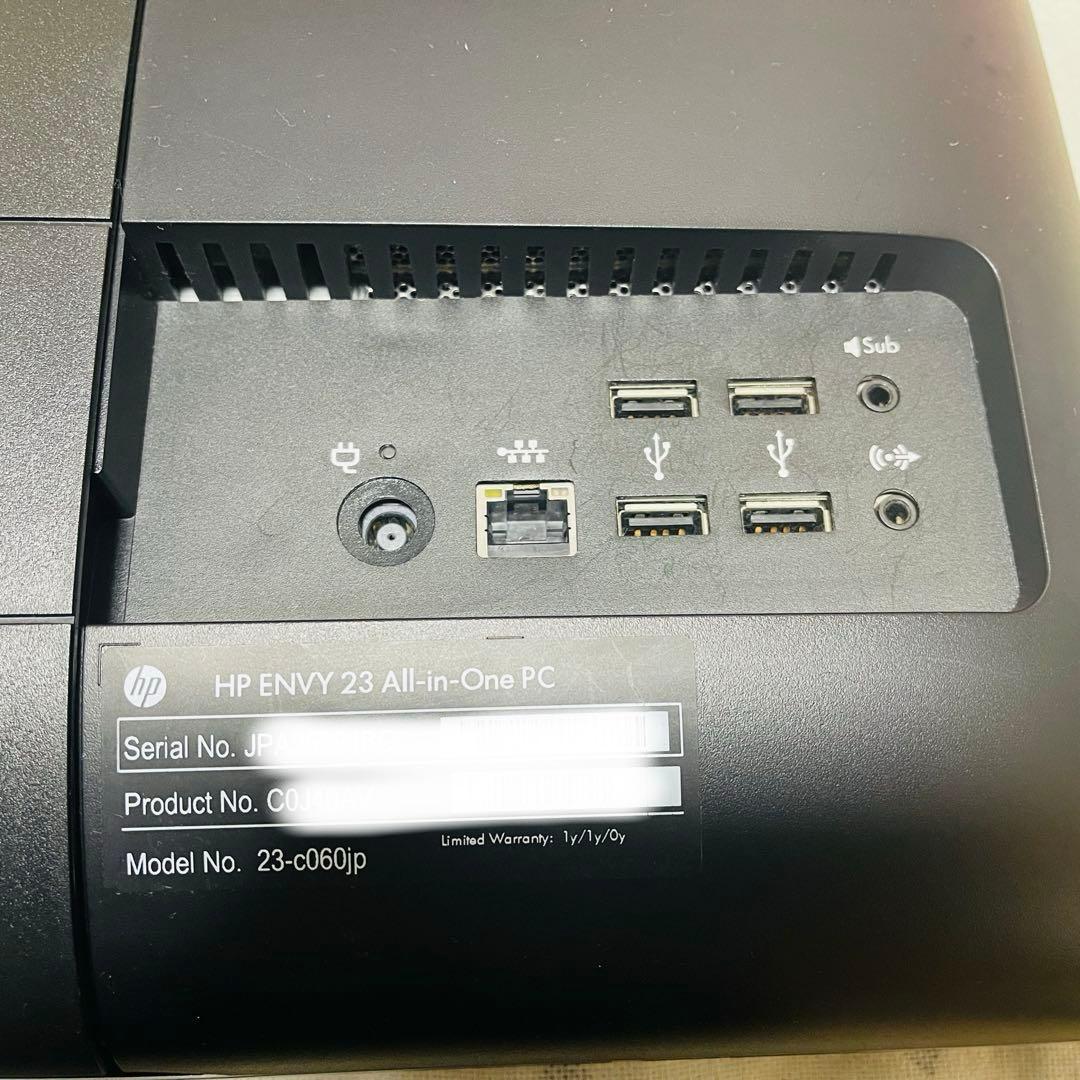 特価‼︎★HP ENVY23 デスクトップPC モニター一体型 23インチ