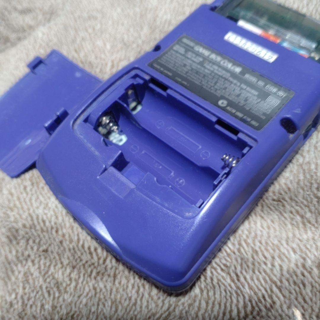 ゲームボーイカラー本体　ケーブルつき　ソフトつき