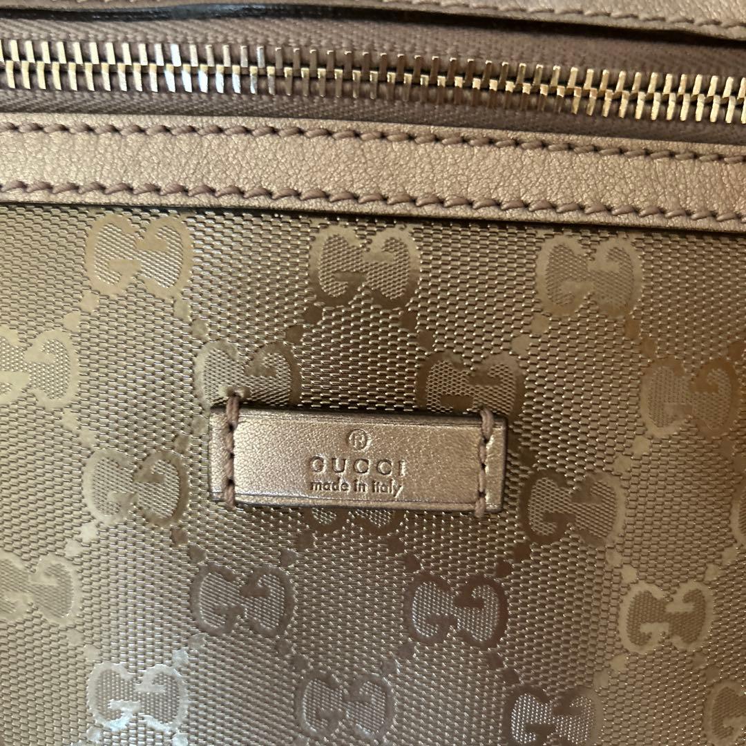 GUCCI グッチ　GG インプリメ　ウエストバッグ　ボディバッグ
