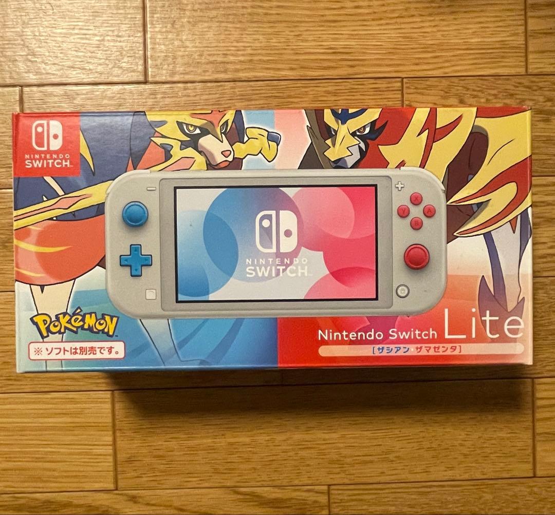 【ジャンク品】Nintendo Switch Lite ザシアン・ザマゼンタ
