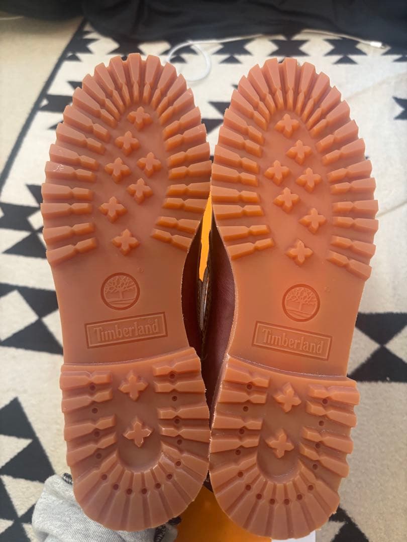 Timberland バーガンディ　デッキシューズ