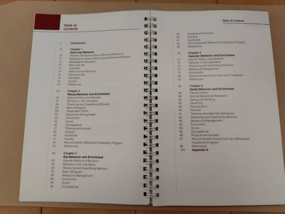 Behavior Enrichment Rodents 洋書