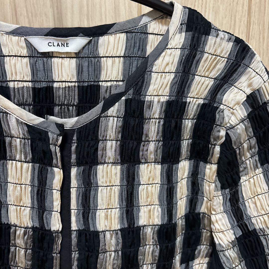【新品未使用】SHIRRING DESIGN BLOUSE サイズ1