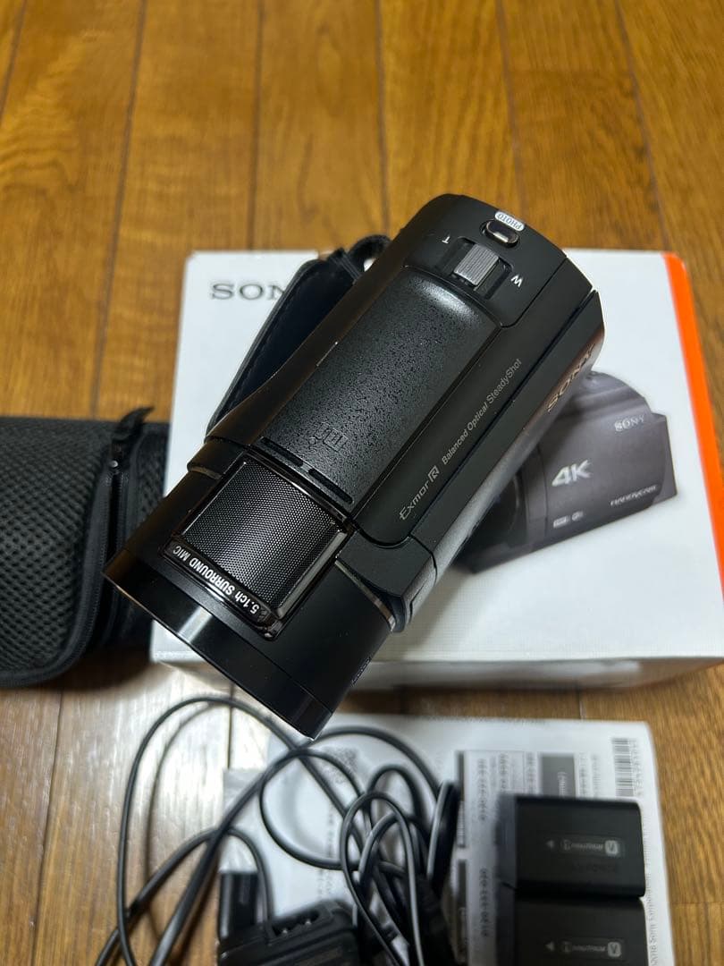 ビデオカメラ　SONY FDR-AX45A 4K ハンディカム 美品！