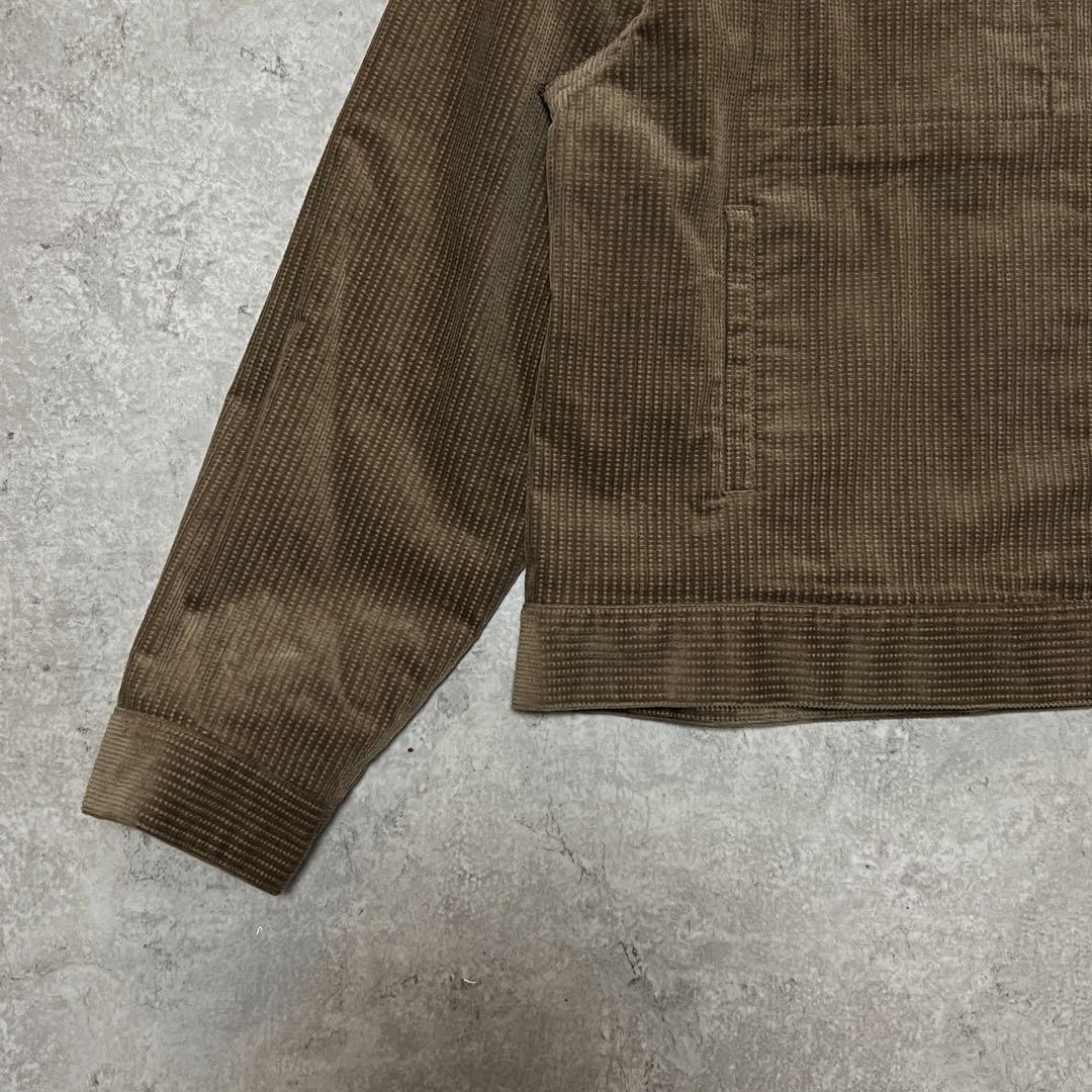 ジャケット・アウター MLVINCE CORDUROY TRUCKER JACKET Beige L
