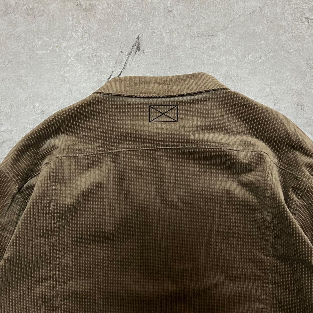 ジャケット・アウター MLVINCE CORDUROY TRUCKER JACKET Beige L