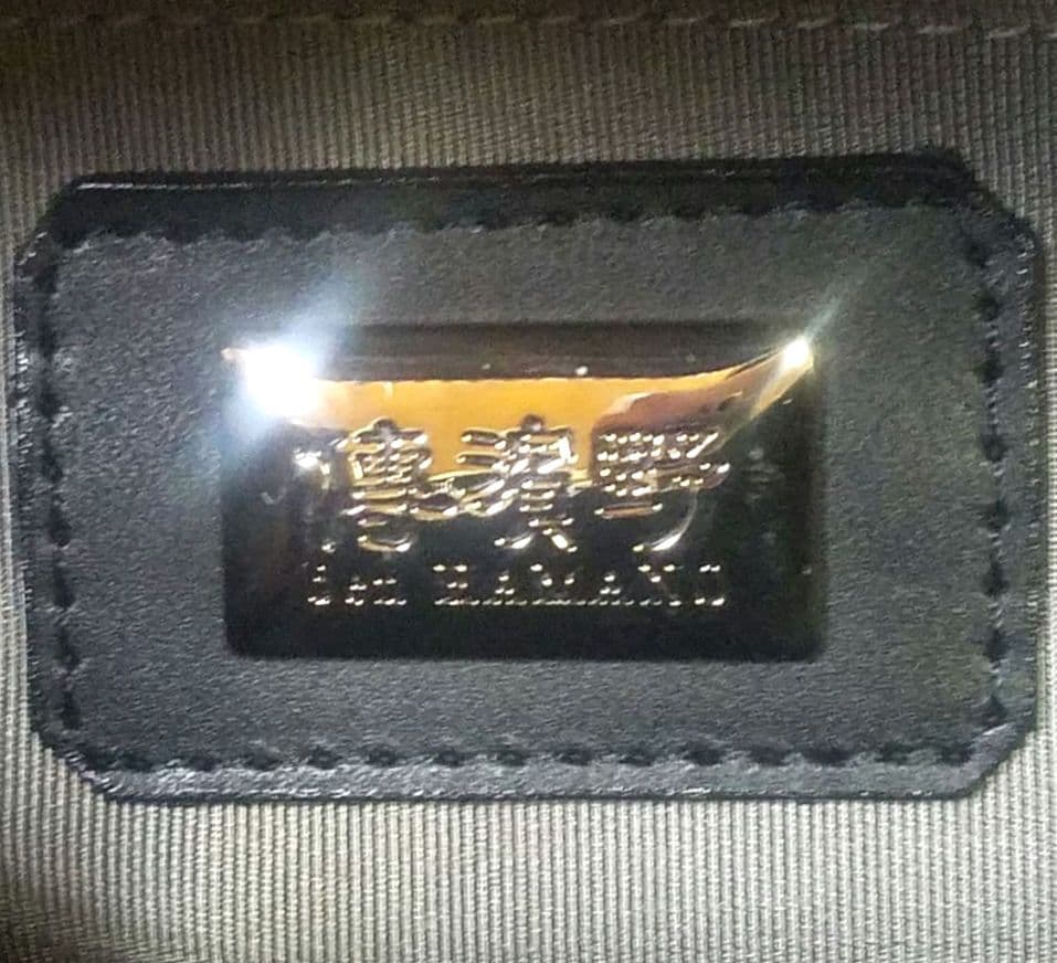 【極美品・現行】傳濱野 ボストンバッグ ハンドバッグ エナメル 黒 肩掛け可