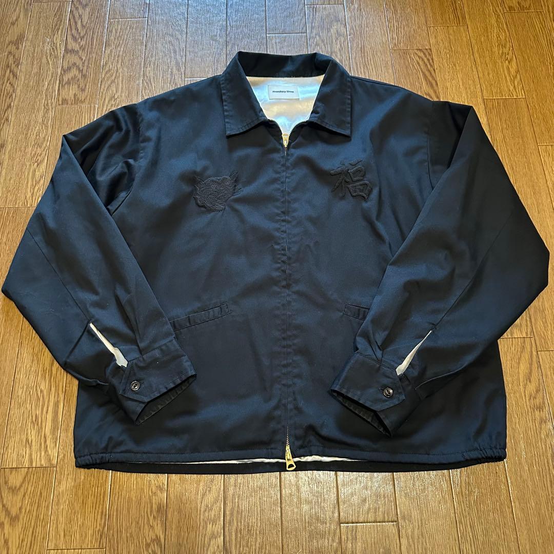 ジャケット・アウター monkey time Vietnam jacket L ALL BLACK