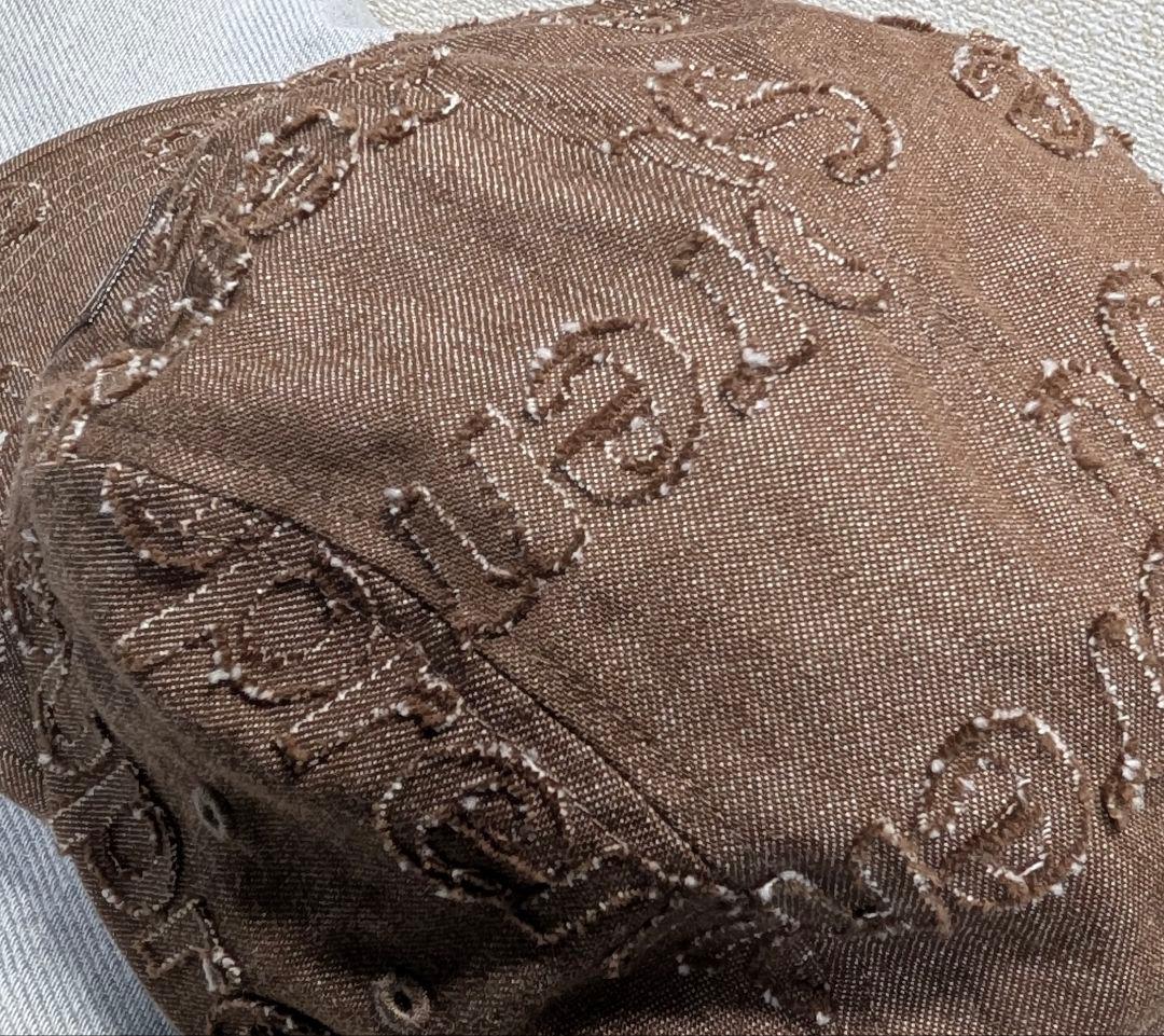 帽子 Supreme Lasered Denim Camp cap