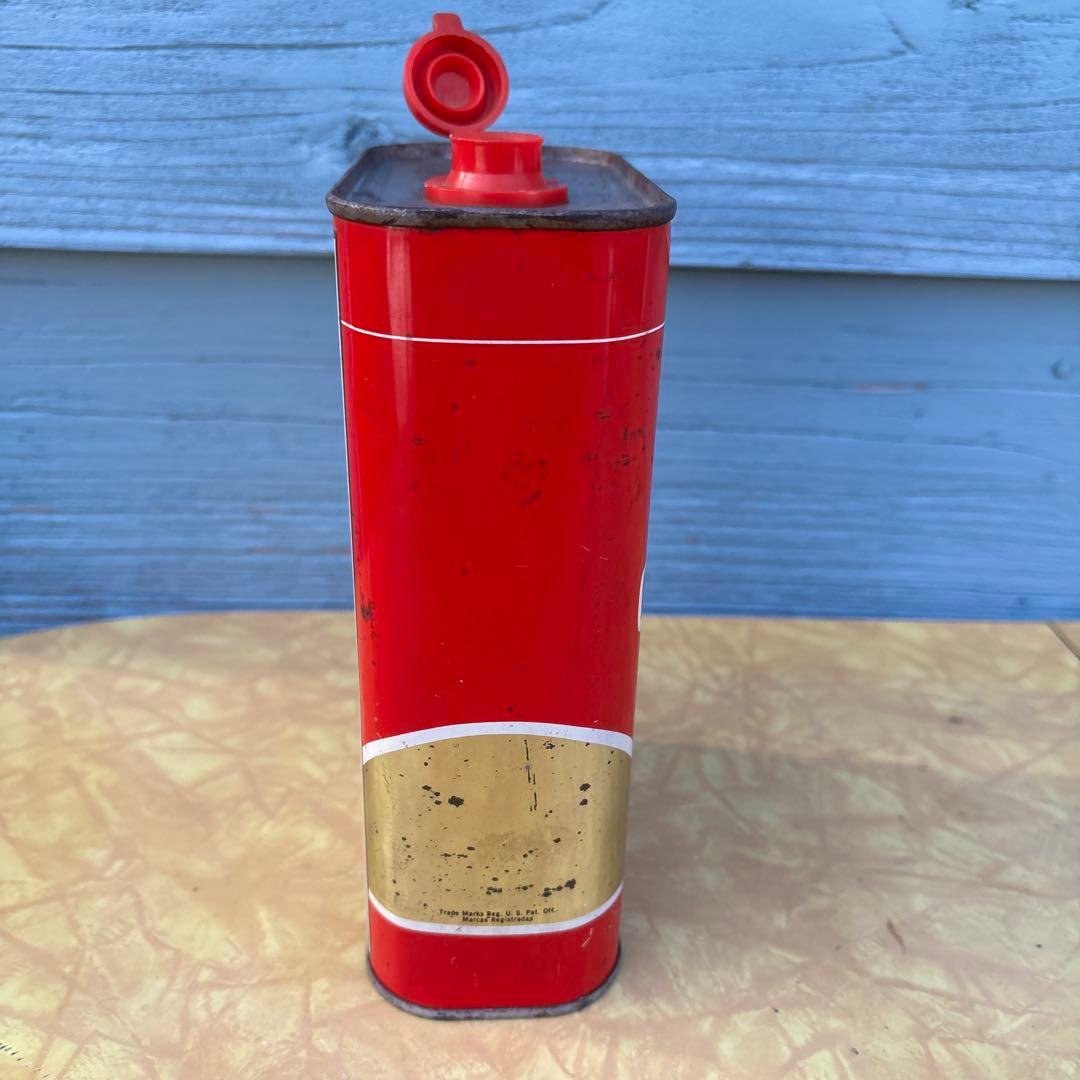 USA VINTAGE オイル缶 TEXACOテキサコ 1クォート缶 角缶