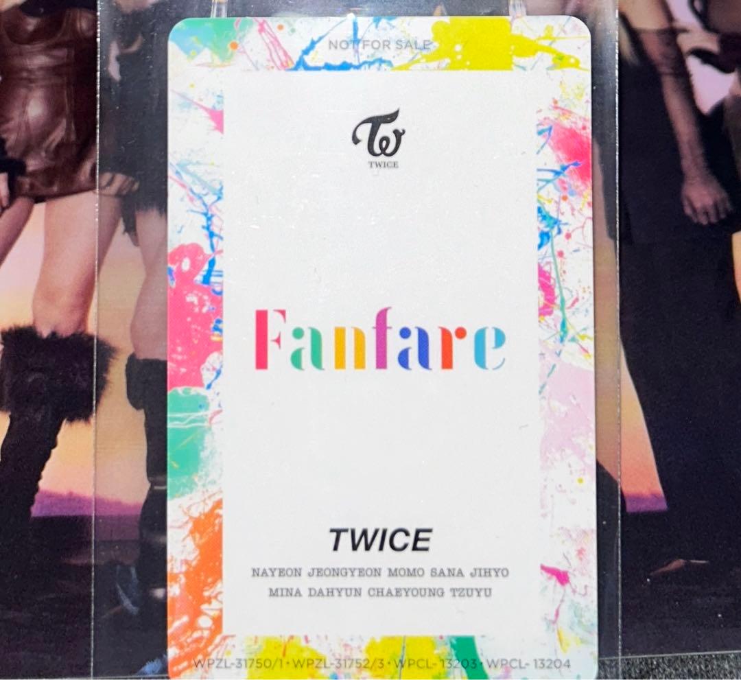 TWICE Fanfare ハイタッチ ジヒョ