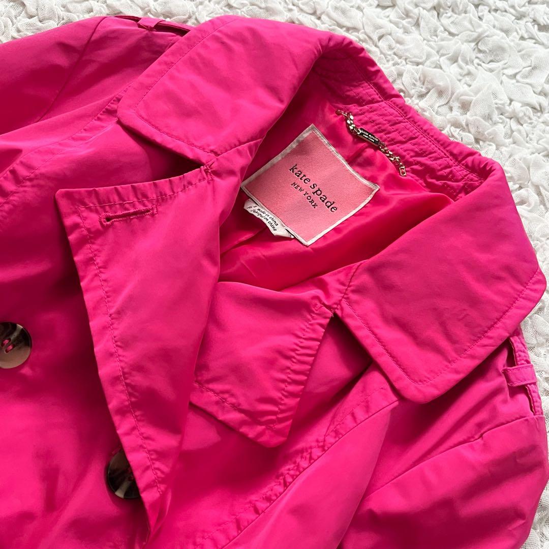 Kate Spade NewYork ケイトスペード トレンチコート ピンク
