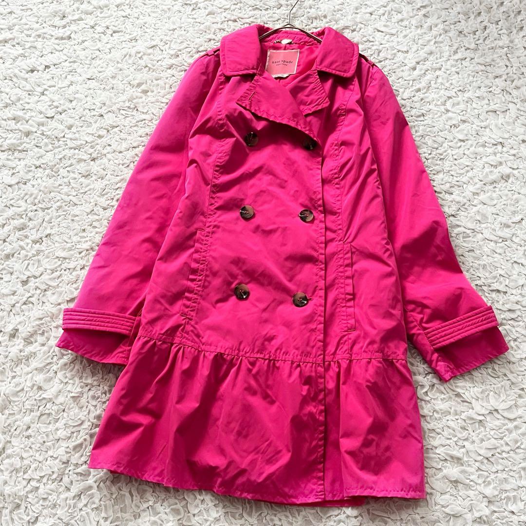 Kate Spade NewYork ケイトスペード トレンチコート ピンク