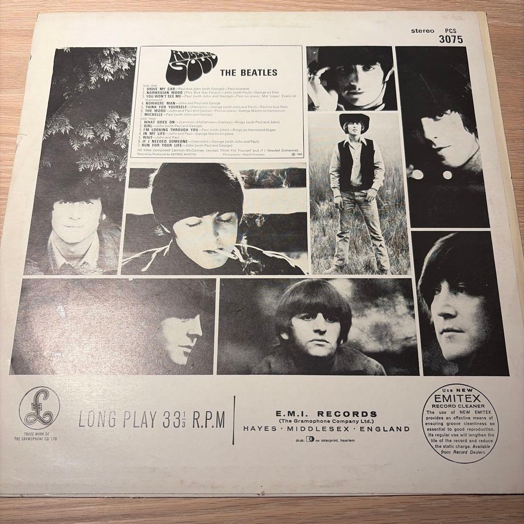 [レコード] THE BEATLES RUBBER SOUL LP オランダ
