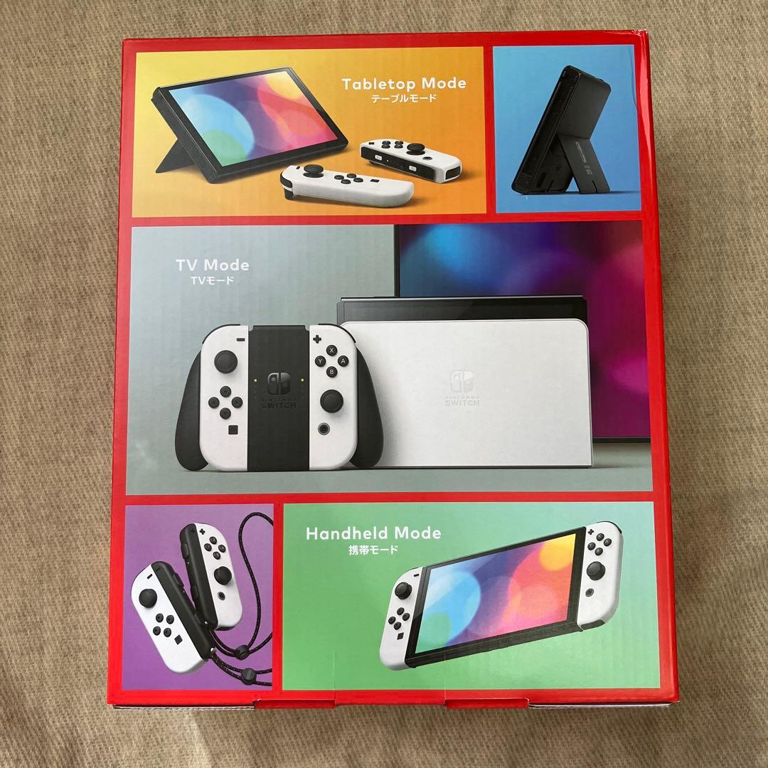 【新品未使用未開封】　ニンテンドースイッチ有機EL モデル ホワイト 本体