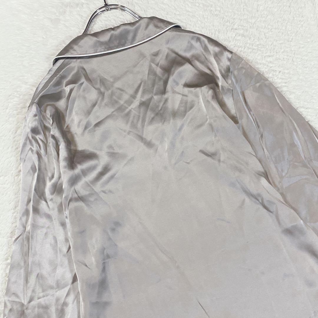 美品【インティミッシミ】パジャマ ルームウェア (S•M) サテン シルク100