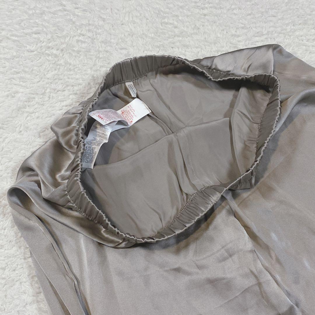 美品【インティミッシミ】パジャマ ルームウェア (S•M) サテン シルク100