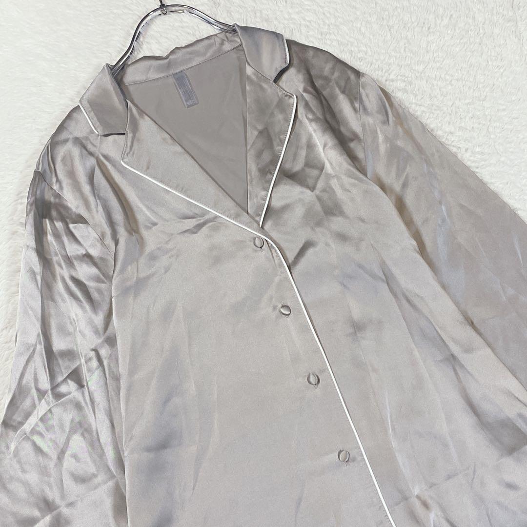 美品【インティミッシミ】パジャマ ルームウェア (S•M) サテン シルク100
