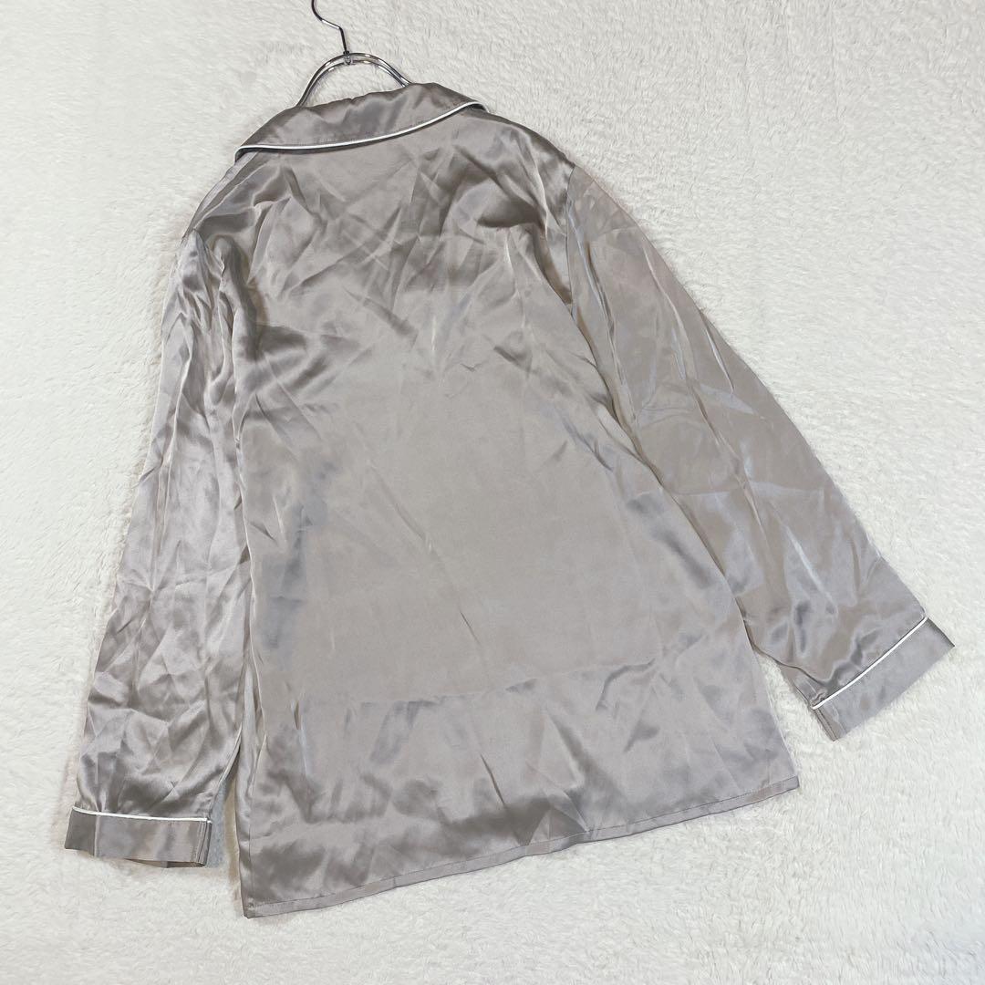 美品【インティミッシミ】パジャマ ルームウェア (S•M) サテン シルク100