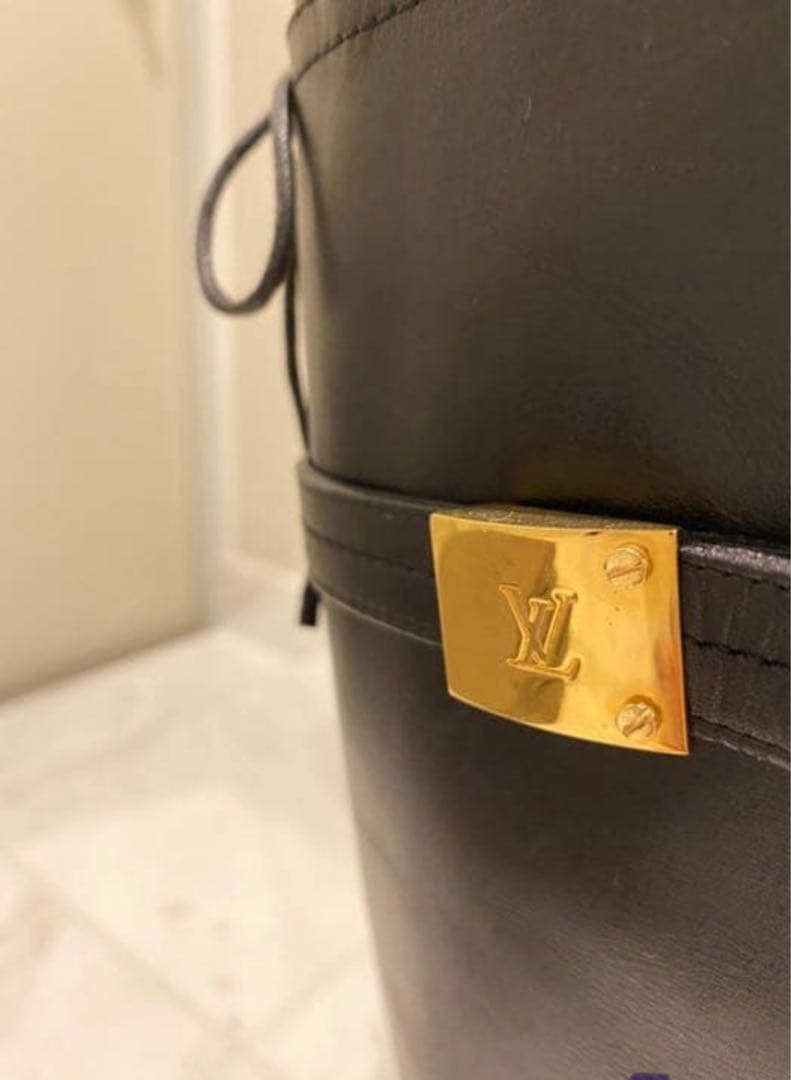 Louis Vuitton ブラック ロングブーツ