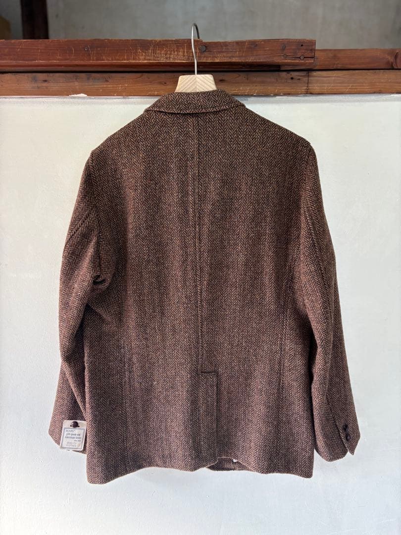 【新品，未使用】BEAMS+ ハリスツイードジャケット<No.1720>
