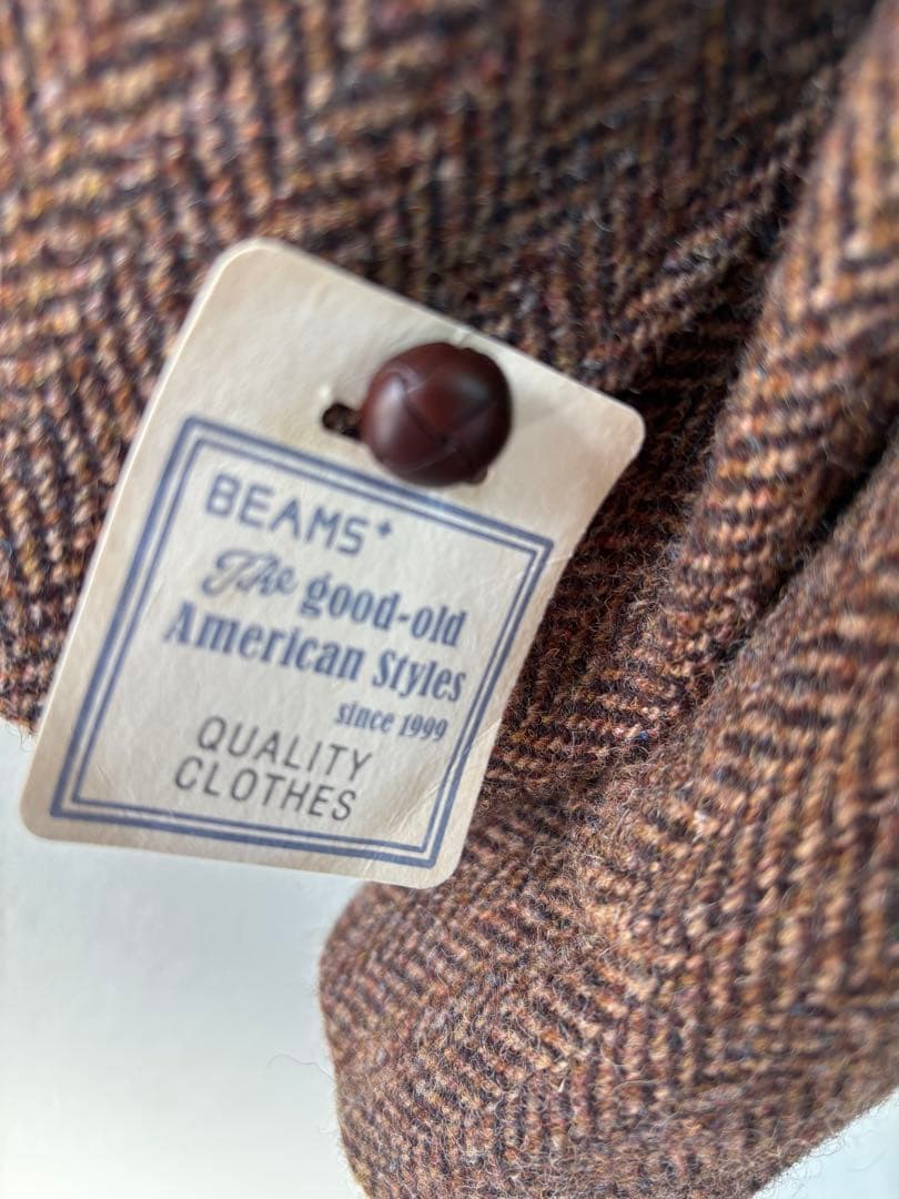【新品，未使用】BEAMS+ ハリスツイードジャケット<No.1720>