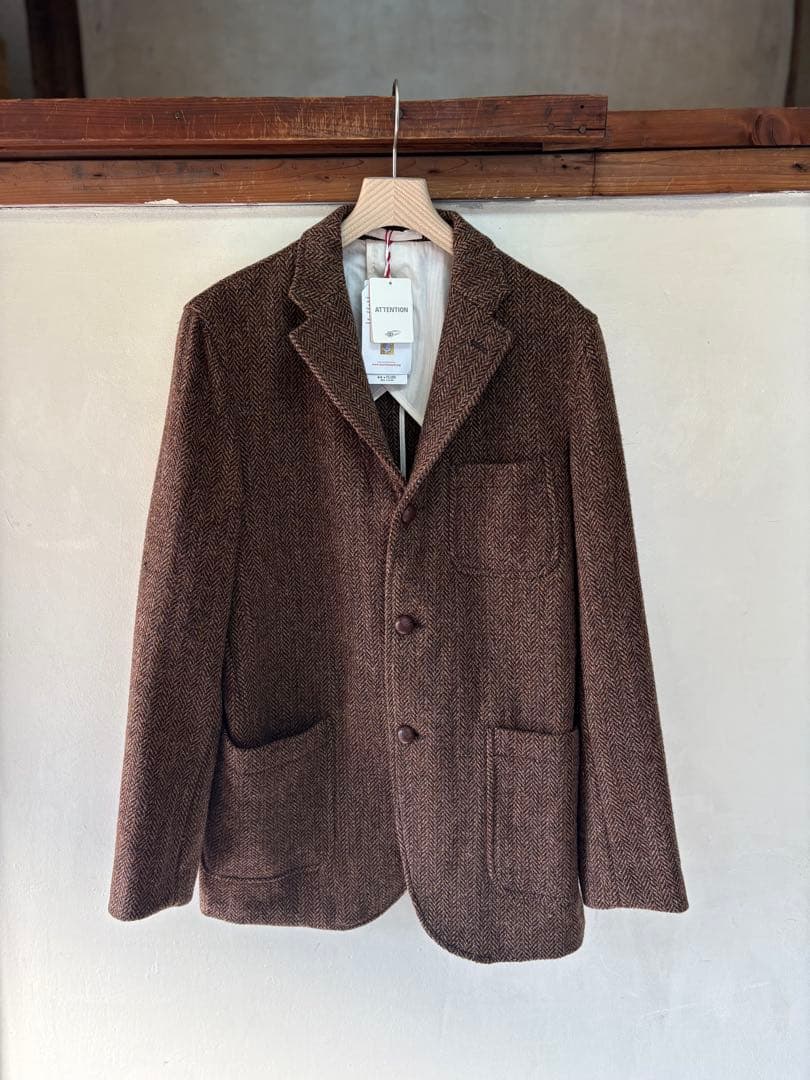 【新品，未使用】BEAMS+ ハリスツイードジャケット<No.1720>