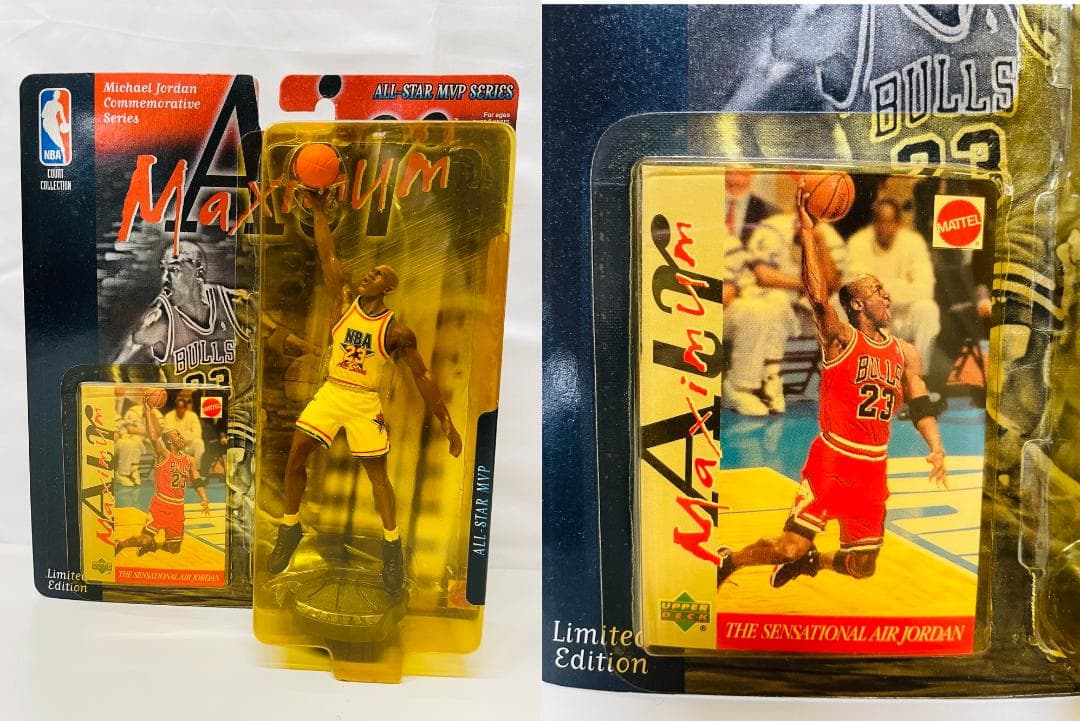 ◆NBA Michael Jordan コートコレクション７体セット 08226