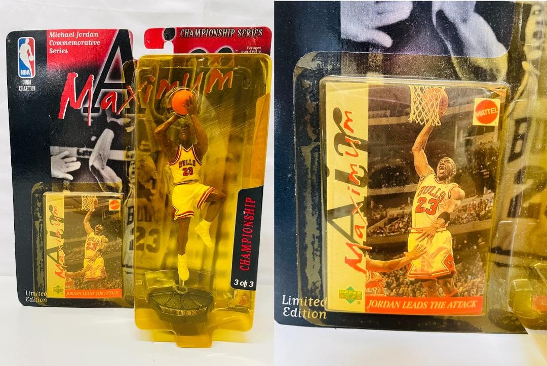 ◆NBA Michael Jordan コートコレクション７体セット 08226
