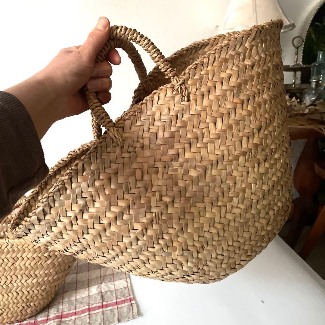 フランス蚤の市♡マルシェバッグ2個セット♡