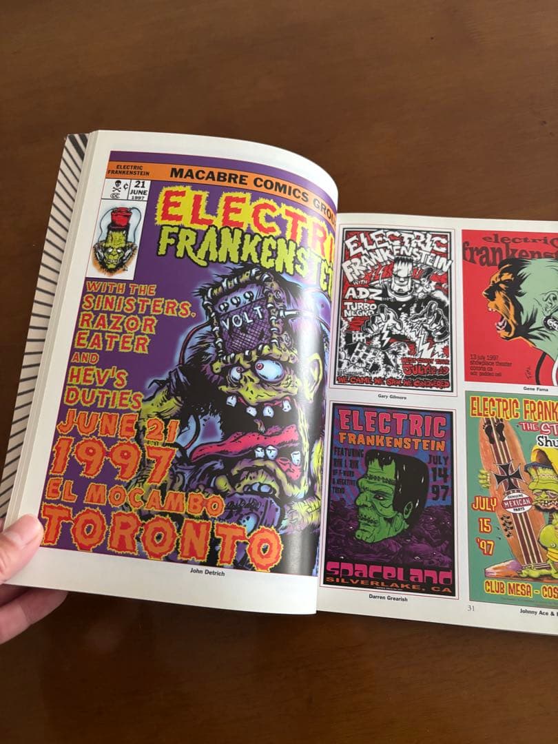 ELECTRIC FRANKENSTEIN ! ポスターアートブック 洋書