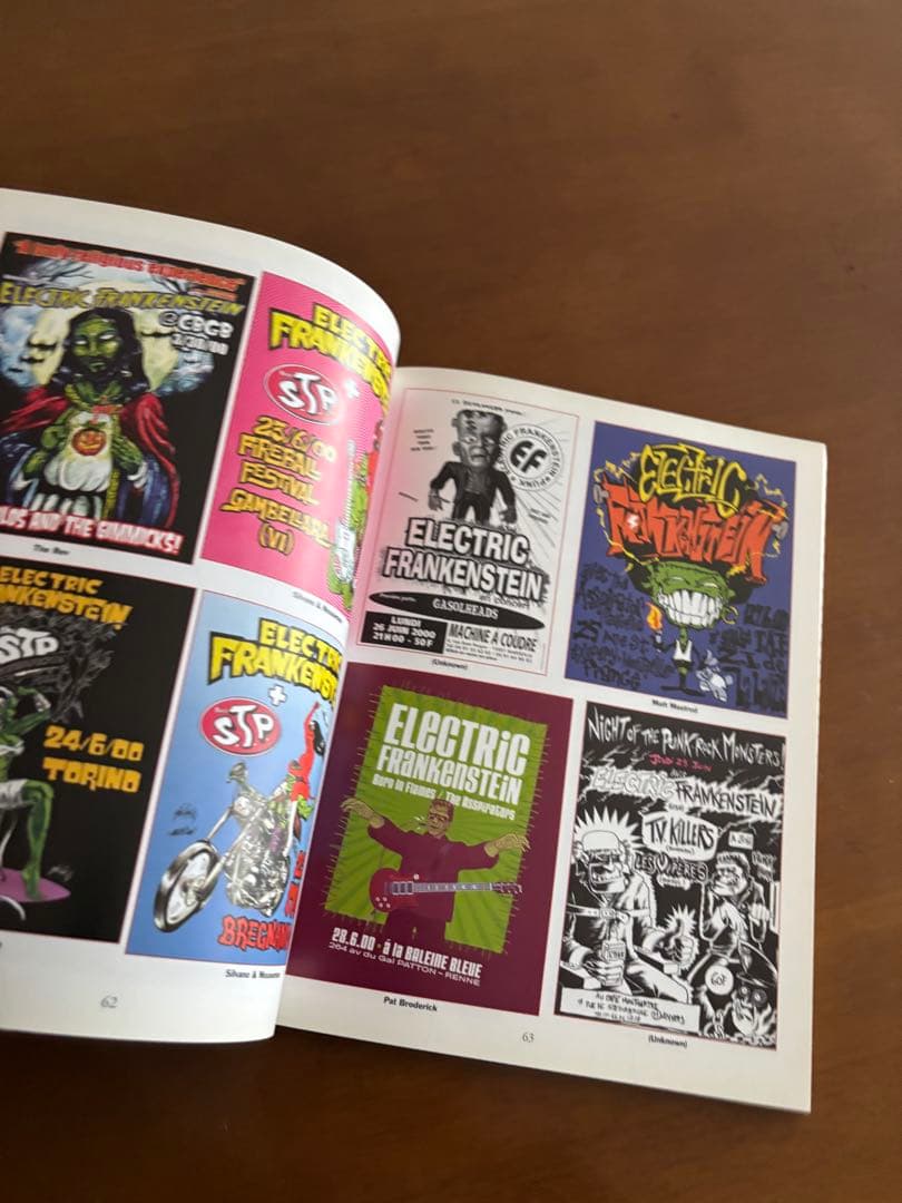 ELECTRIC FRANKENSTEIN ! ポスターアートブック 洋書