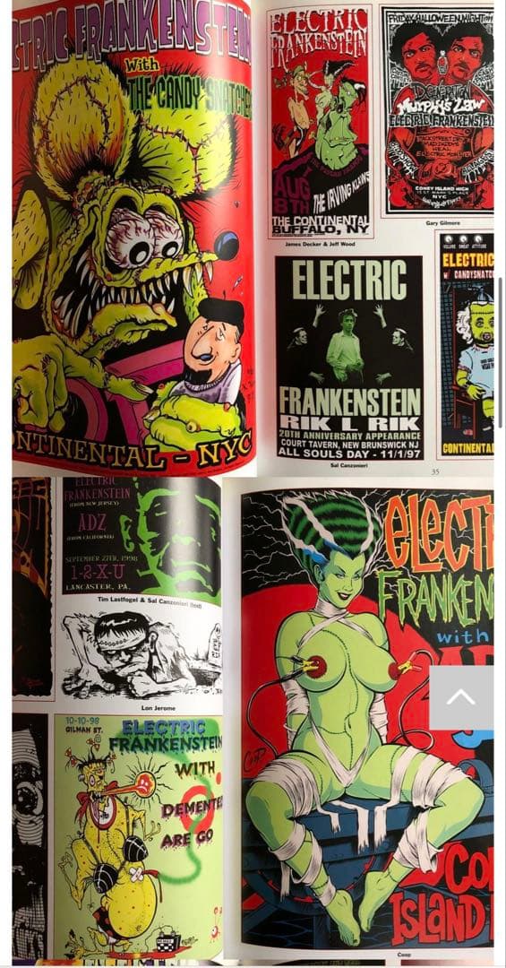 ELECTRIC FRANKENSTEIN ! ポスターアートブック 洋書