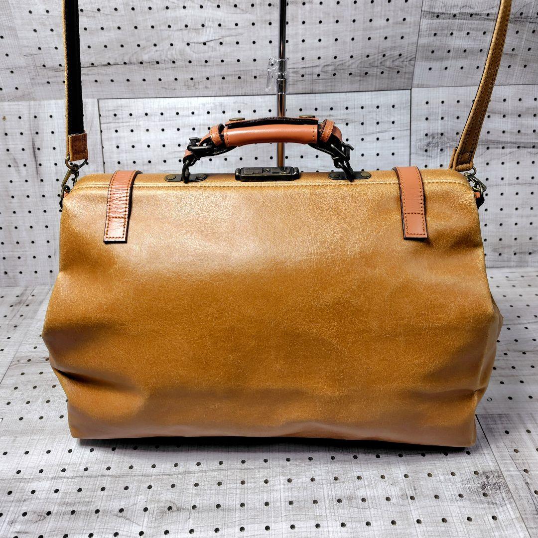 豊岡鞄 ダレス ボストンバッグ キャメル木和田 KI WADA　良品