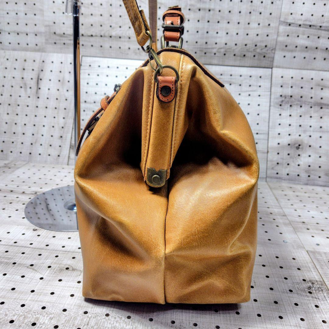 豊岡鞄 ダレス ボストンバッグ キャメル木和田 KI WADA　良品