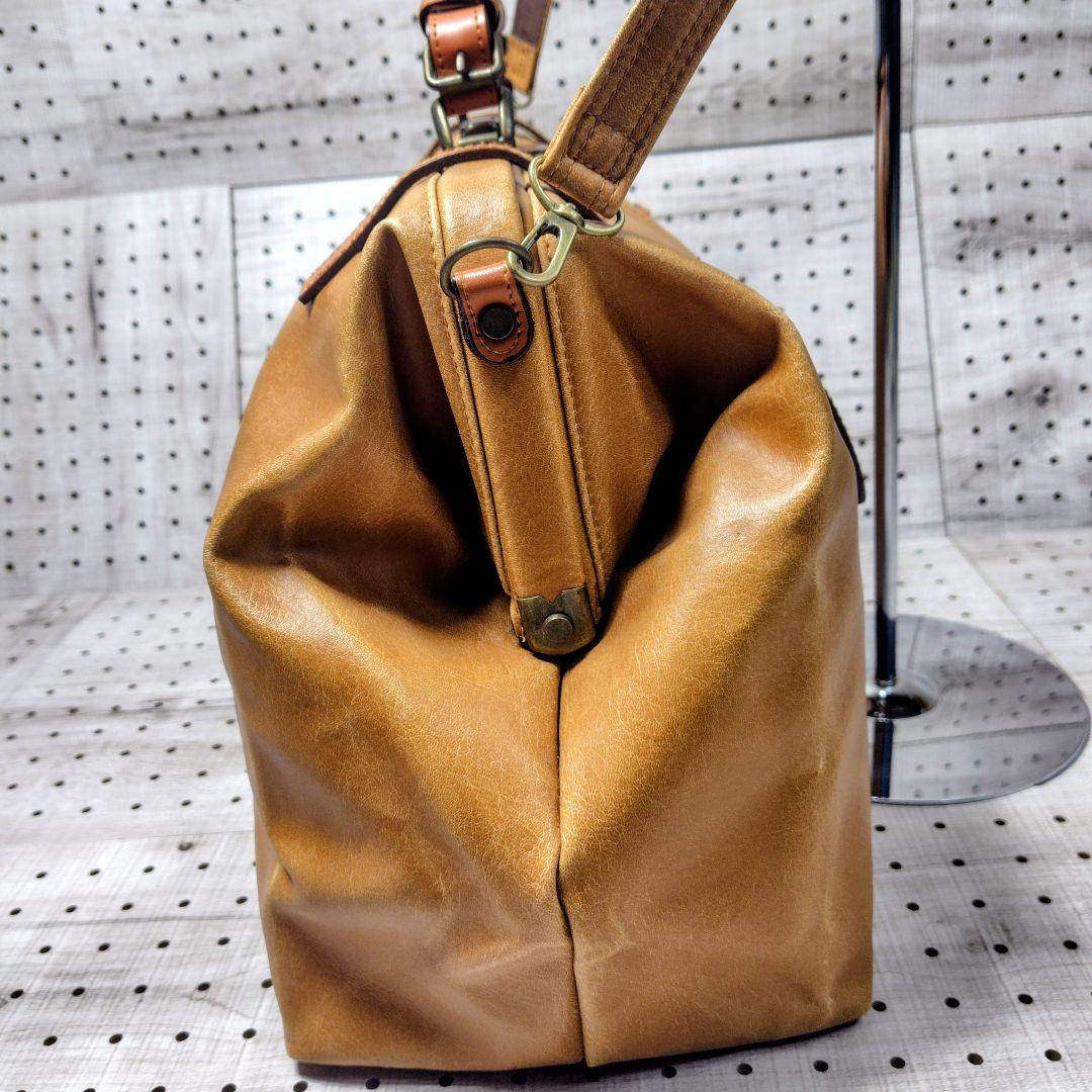 豊岡鞄 ダレス ボストンバッグ キャメル木和田 KI WADA　良品