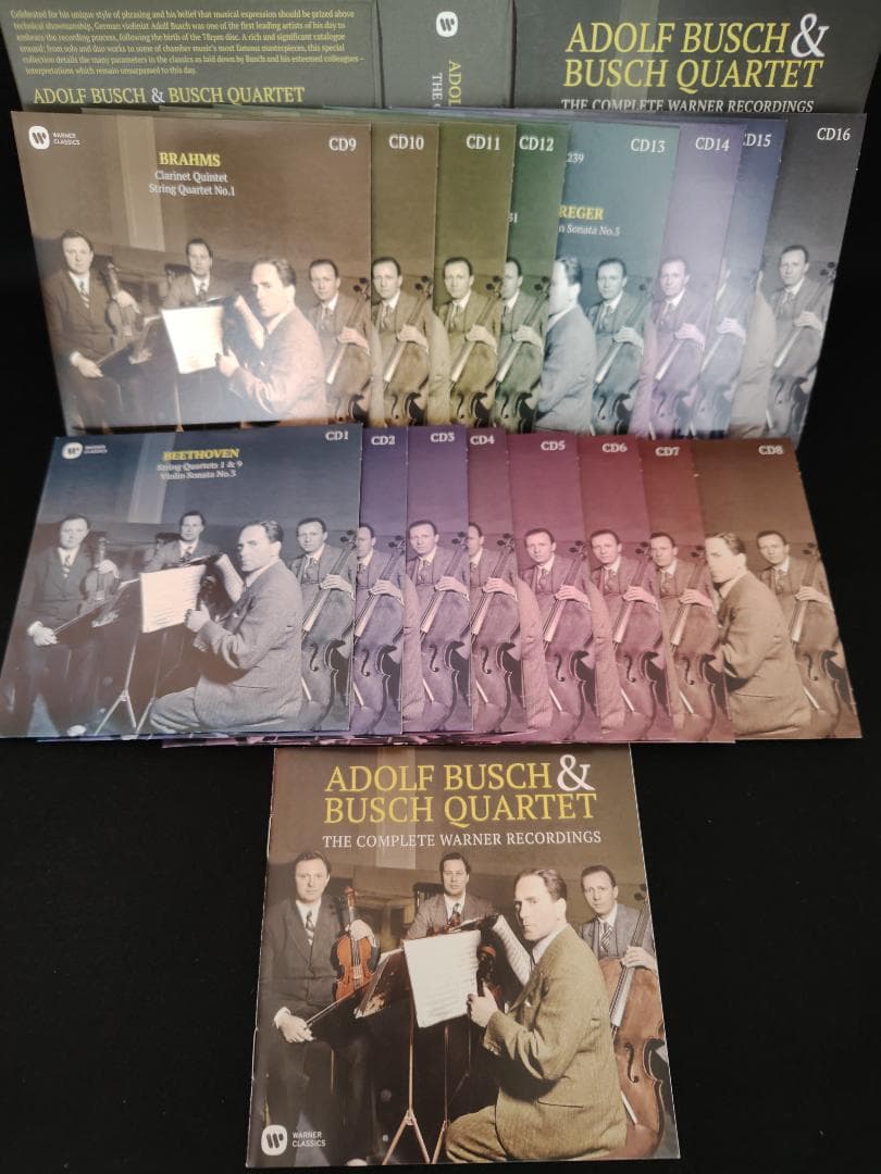 ADOLF BUSCH & BUSCH QUARTET ボックスセット
