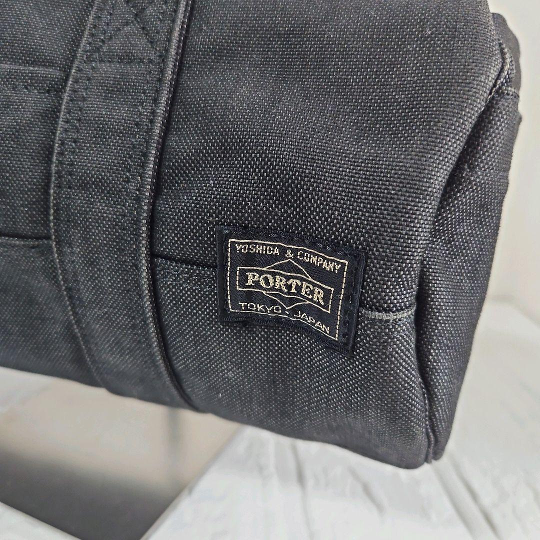 PORTER スモーキー ドラム ミニボストン 黒