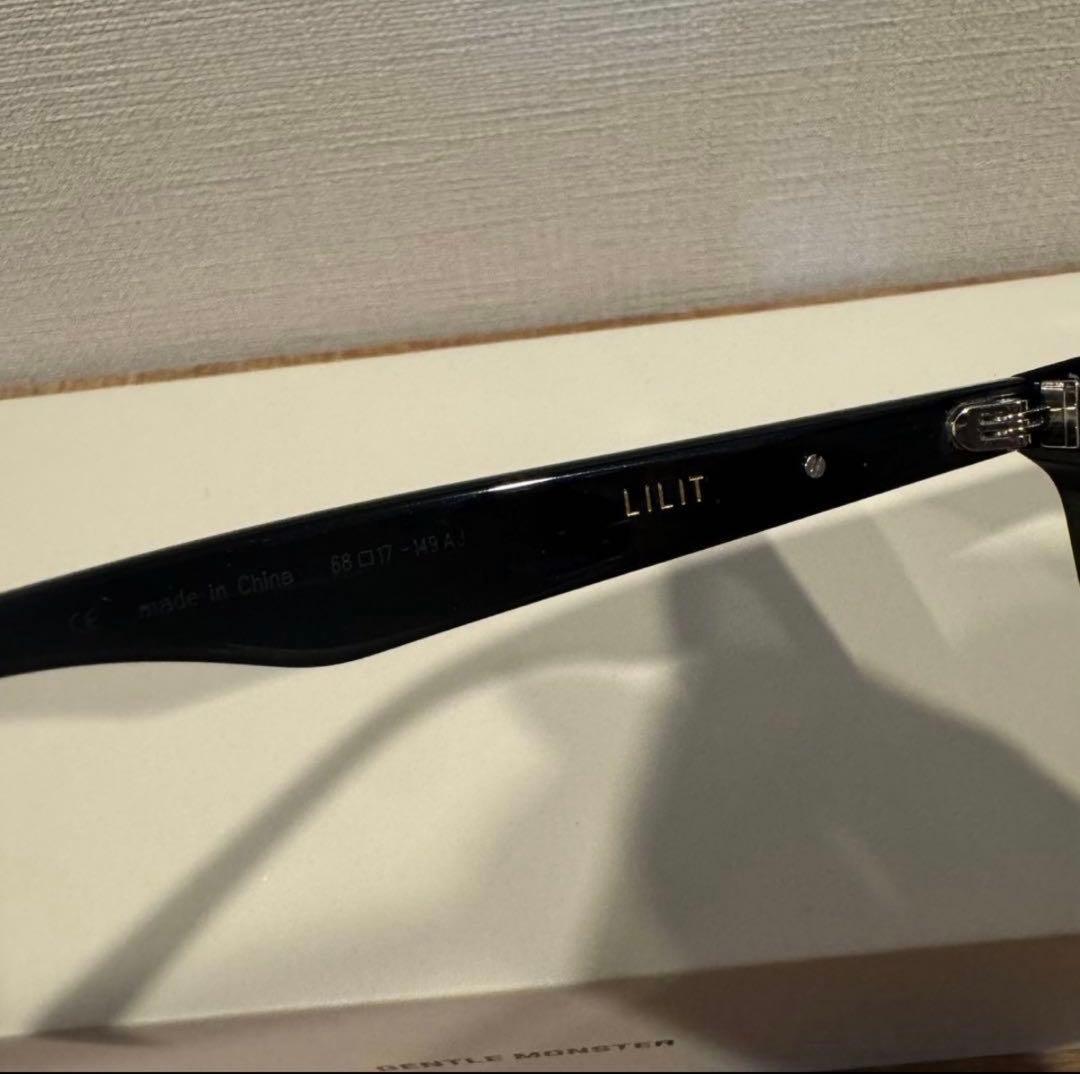 LILIT ブラック サングラス ケース付き