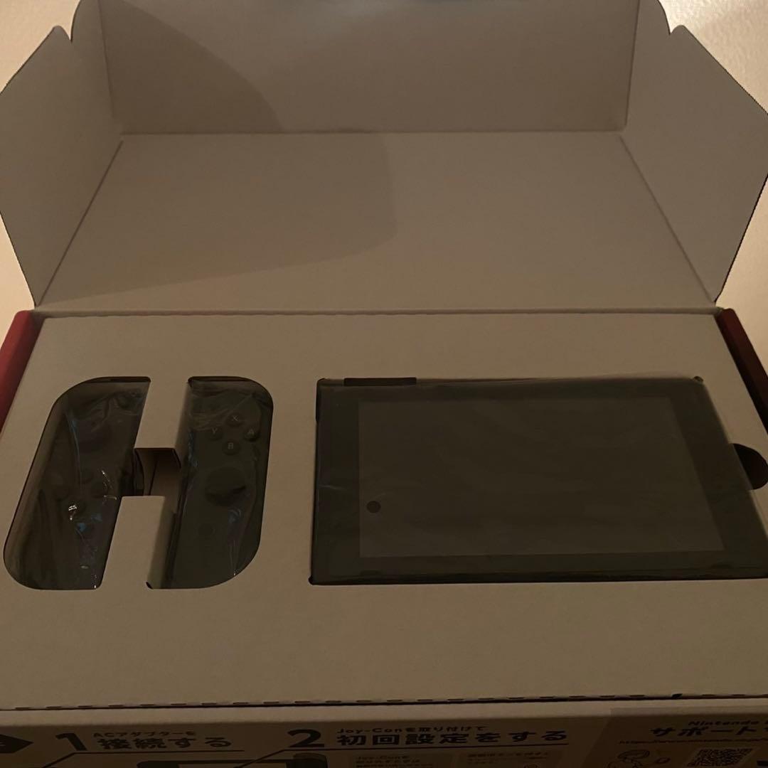 Nintendo Switch グレー 本体 箱有り 付属品有り