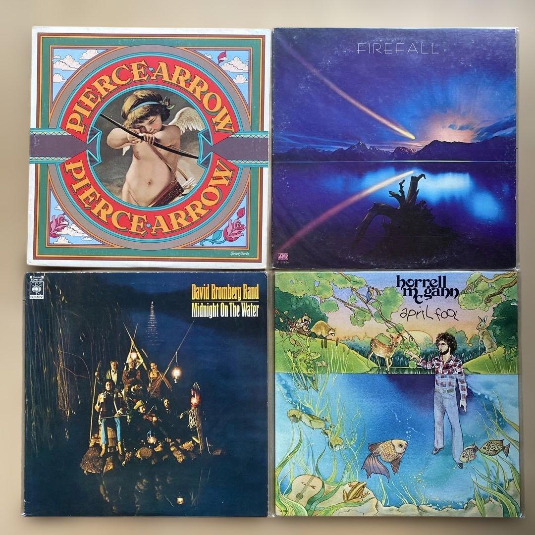 ロック・カントリーロック等 レコードコレクション 8枚セット