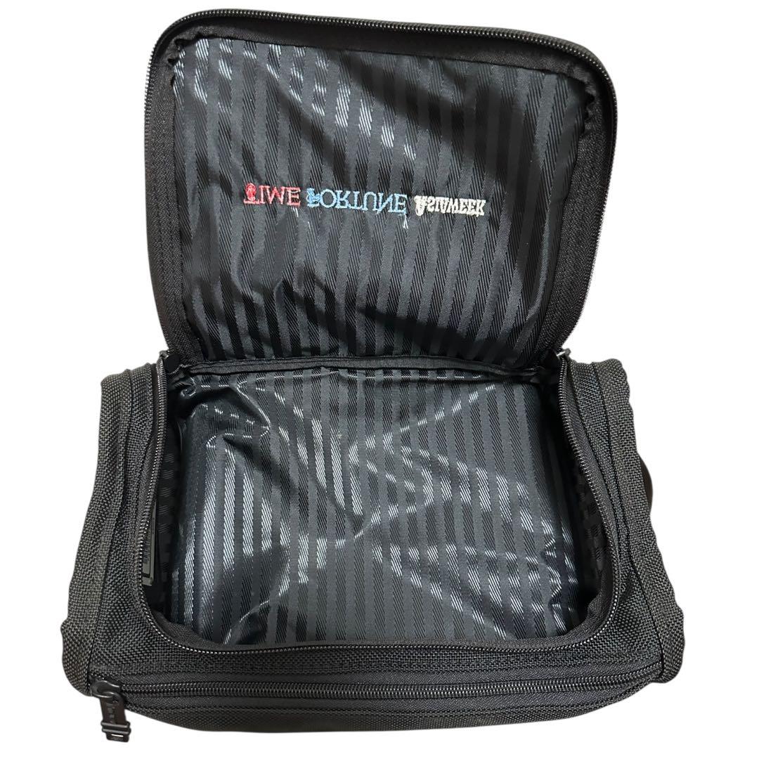 極美品　未使用級　トゥミ　トラベルポーチ　トラベルキット　ナイロン　ブラック
