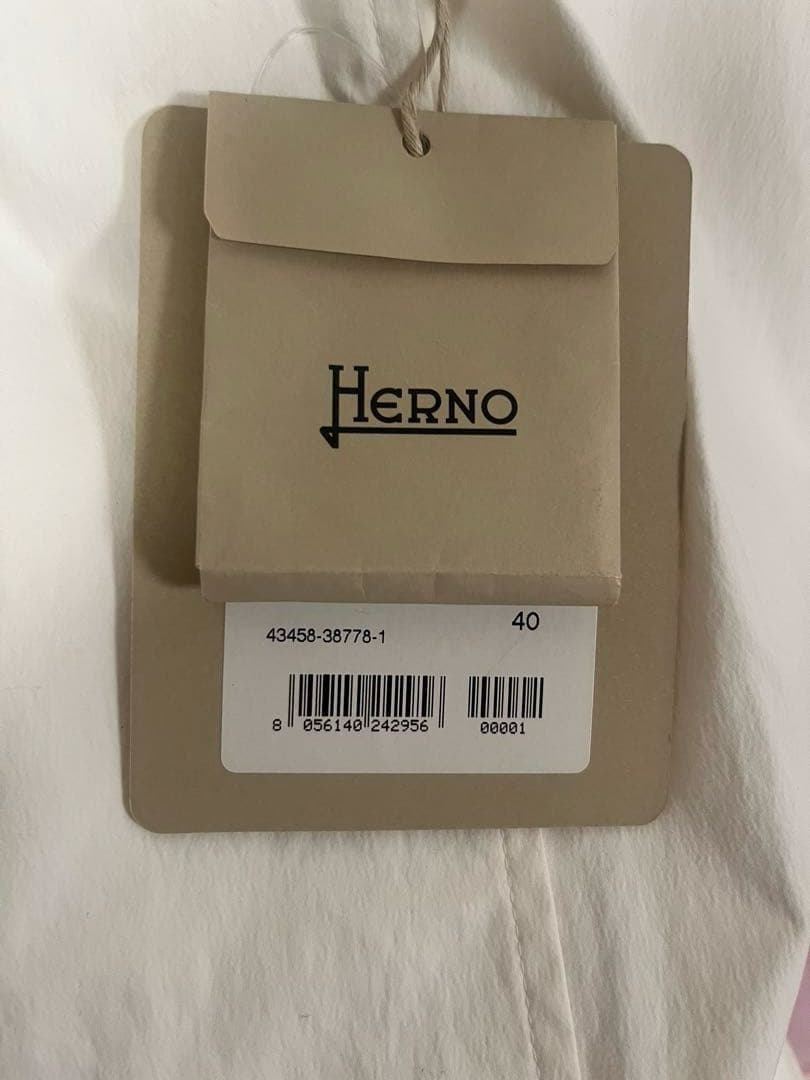 HERNO スプリングコート 新品タグ付40 ヘルノ トレンチコート イタリア製