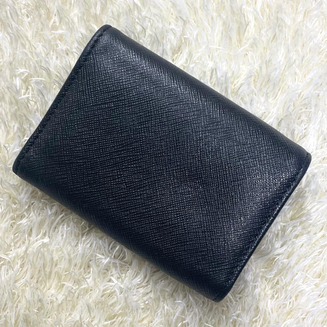 ヴィヴィアンウエストウッド 折財布 ブラック 三つ折り財布 レター型
