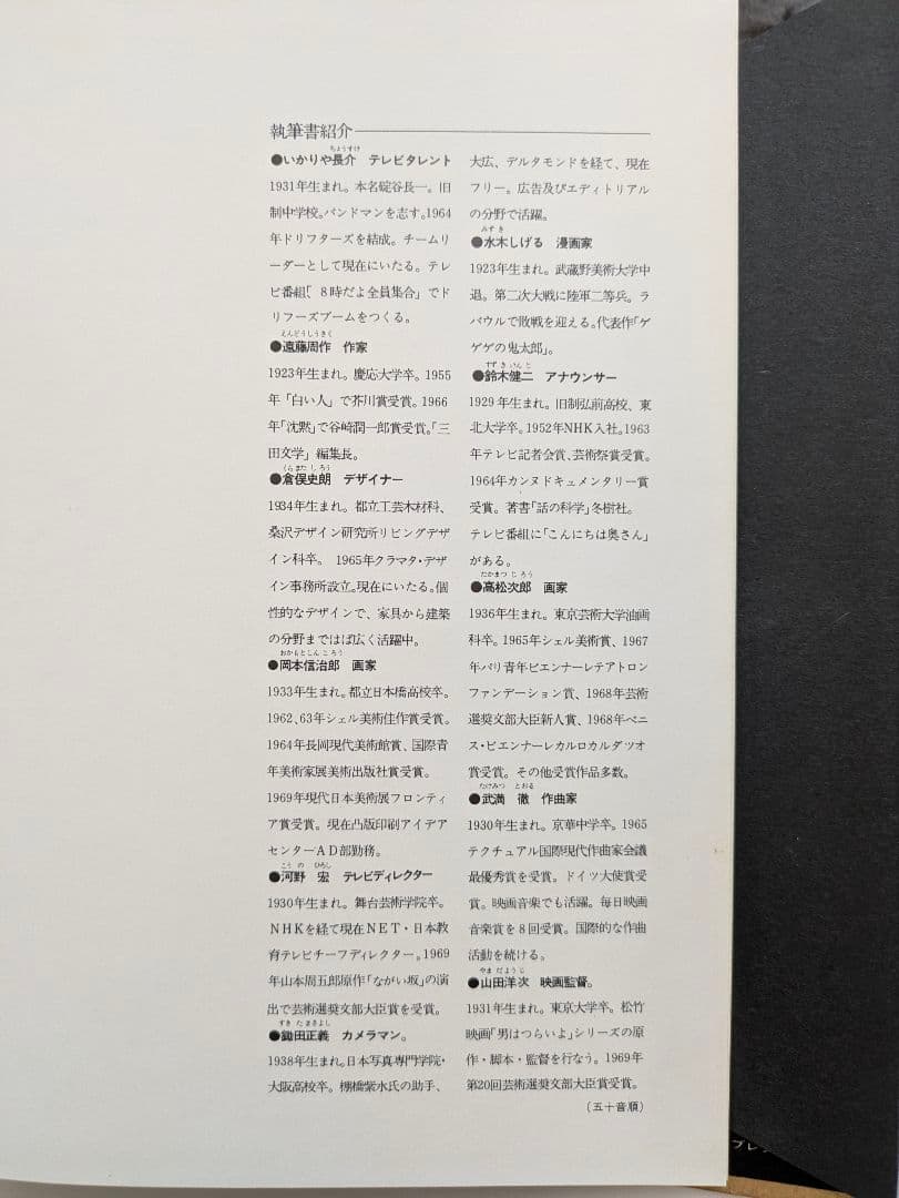SONY 「110+4= 」テレビジョンと人間 1972年 非売品