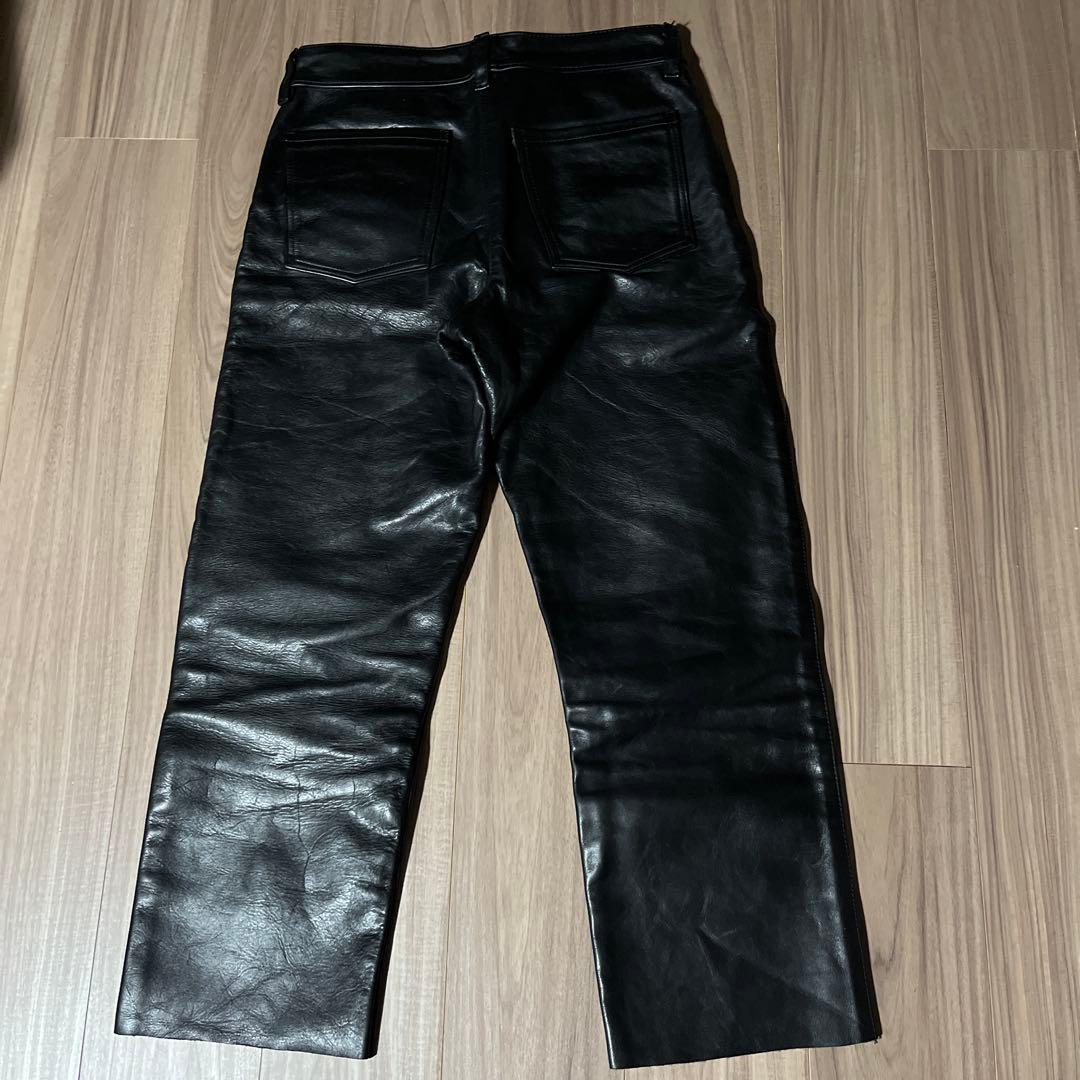 vanson USA製 レザーパンツ 33サイズ TALONジップ